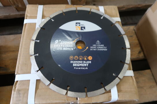 20 pcs. Diamond blades 230mm (Segment)