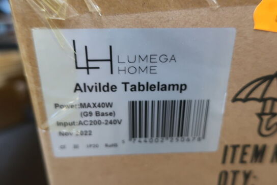 Bordlampe LUMEGA Alvilde tablelamp