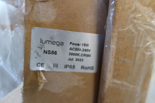 2 stk. pullertlamper LUMEGA NS86