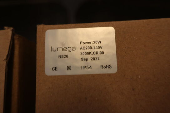 10 stk. spot LUMEGA Led downlight