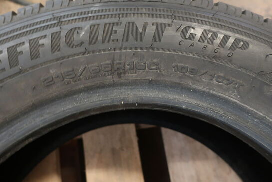 3 stk. dæk GOODYEAR 215/65r16c 109/107t