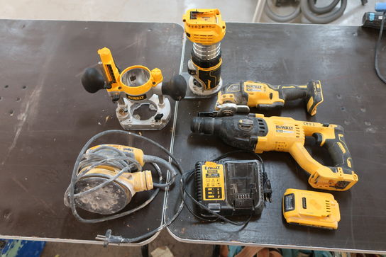 Overfræser, multicutter, borehammer og centersliber DEWALT