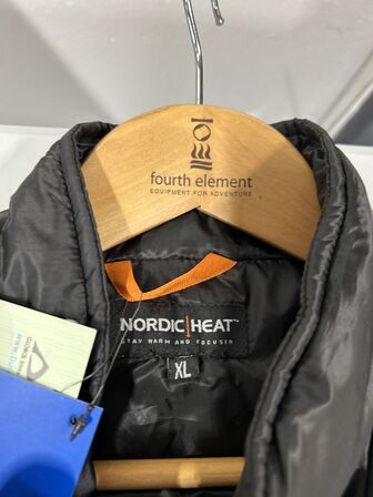 Nordic Heat vest str. XL. Inkl. batteri, uden lader