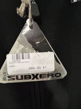 Subxero inderdragt, str. M