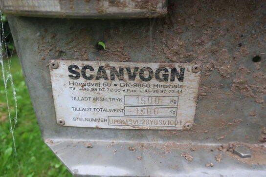 Skurvogn SCANVOGN 2000 årg. 2001