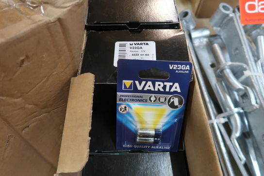 70 pk. Varta Batteri alkaline 12v v23ga 2-pack