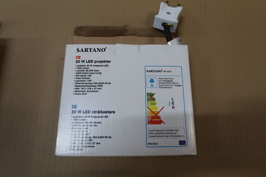 3 stk. LED arbejdslamper 