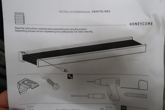 Persienner med elektrosi motor