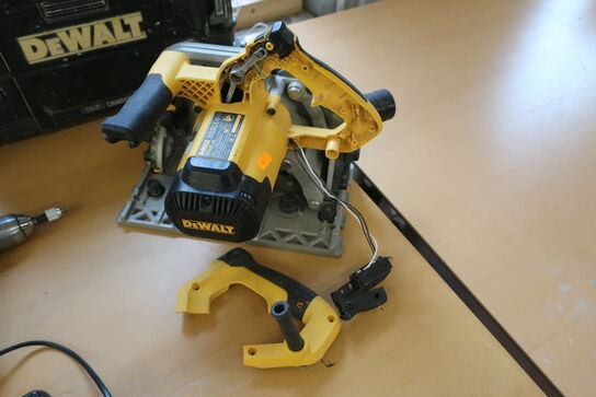 6 stk. maskiner Dewalt med kasse