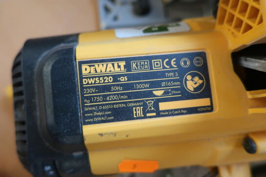 6 stk. maskiner Dewalt med kasse