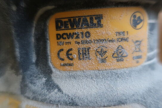 6 stk. maskiner Dewalt med 2 kasser