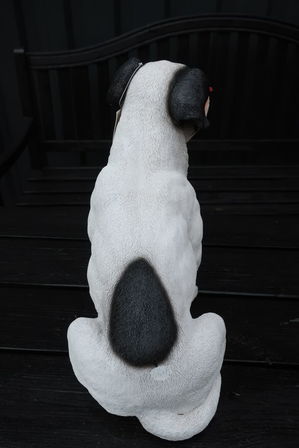 Siddende Jack Russel H34 cm.