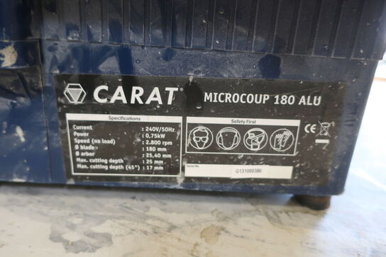 Fliseskære CARAT MICROCOUP 180 ALU