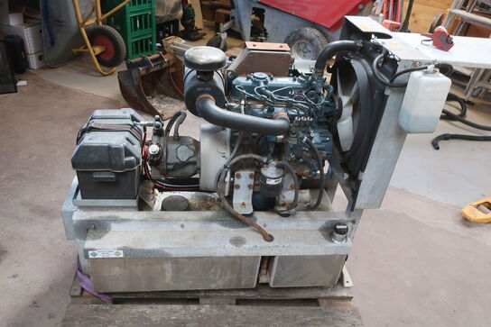 Hydraulikpumpe/trykstation m. KUBOTA D905 motor