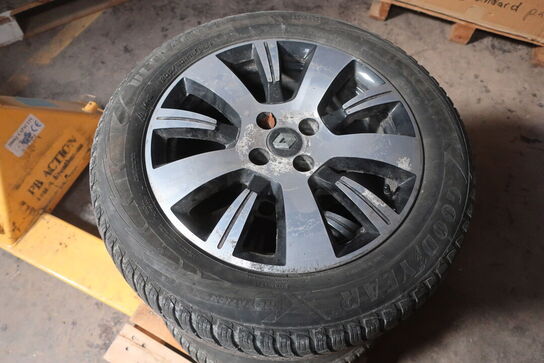4 stk. dæk med fælge GOODYEAR  205/60R16
