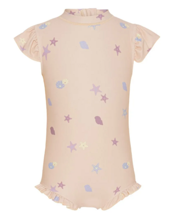 7 stk. Badedragt – Starfish Misty Rose – UV50+ - Str. 98/104