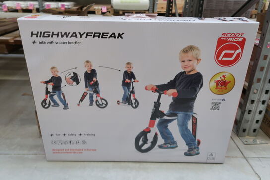 SCOOT AND RIDE HIGHWAYFREAK - RØD