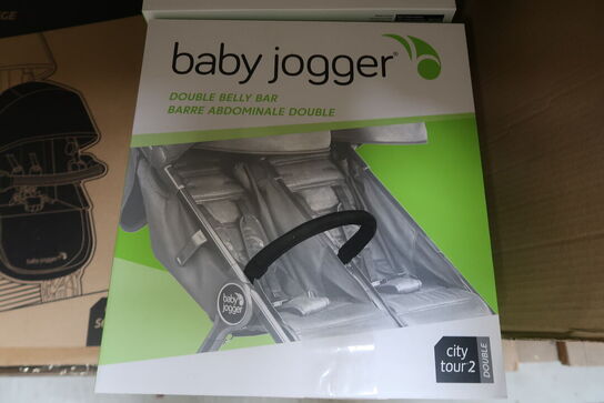 8 pk. Baby Jogger City Tour 2 Double, Belly bar