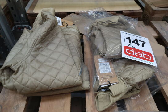 2 sæt Mikk-Line Duvet Termotøj - Olive Gray Str. 122