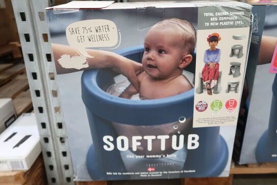 2 stk. Foldbare badekar - Soft Tub