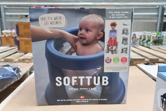 2 stk. Foldbare badekar - Soft Tub