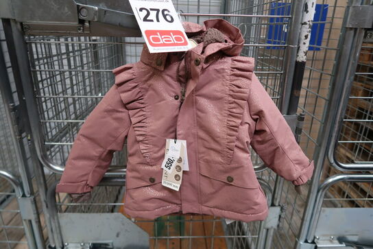 EN FANT - Jacket W. Frills, 240224 - Burlwood / Gold - Str. 92