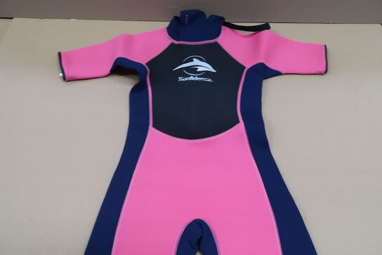 12 stk. Shortie Wetsuit Våddragt fra Konfidence - Pink (9-10)
