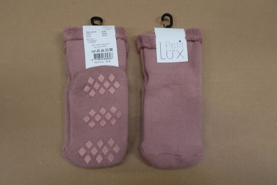 10 pk. PetitLux Strømper Soya Rose 3-pak - Str. 24-27