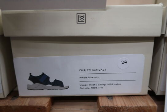 Liewood sandal Christi, Whale Blue mix - Str. 24