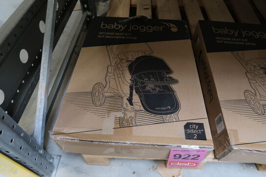 Baby Jogger Klapvognsssæde City Select 2 Lunar Black