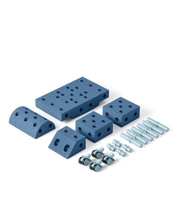 Explorer Set fra Modu - Deep Blue/Sky Blue