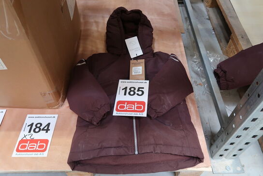 Mikk-Line Snow Girls Jacket - Fudge - Str. 104