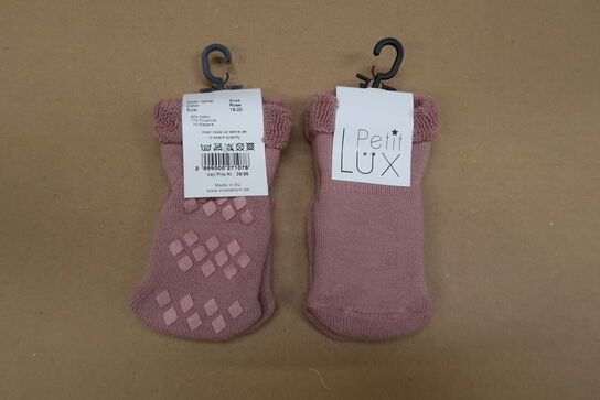 10 pk. PetitLux Strømper Soya Rose 3-pak - Str. 18-20