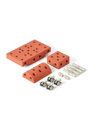 Curiosity Set fra Modu - Burnt Orange/Dusty Green