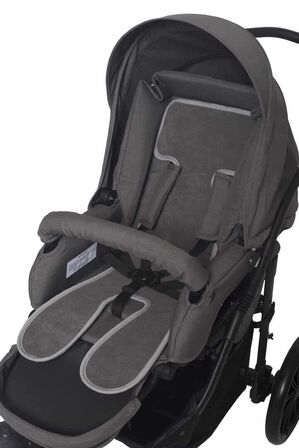 6 stk. Air Cuddle COOL SEAT stroller layer col. SMOKE