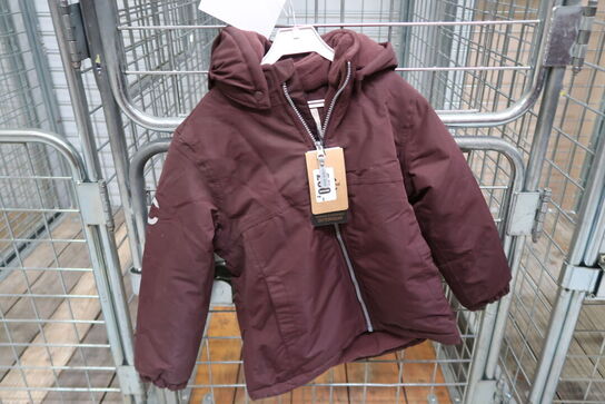 Mikk-Line - Snow Girls jakke, ML11095 - Fudge - Str. 128