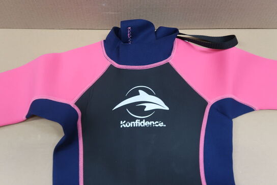12 stk. Shortie Wetsuit Våddragt fra Konfidence - Pink (9-10)