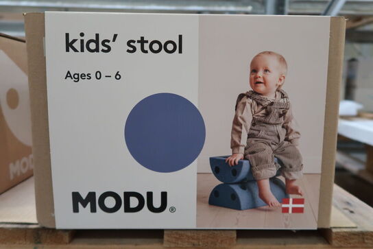 MODU Børneskammel - Deep Blue / Sky Blue