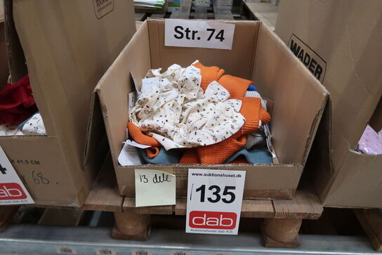 13 dele Børnetøj - Str. 74