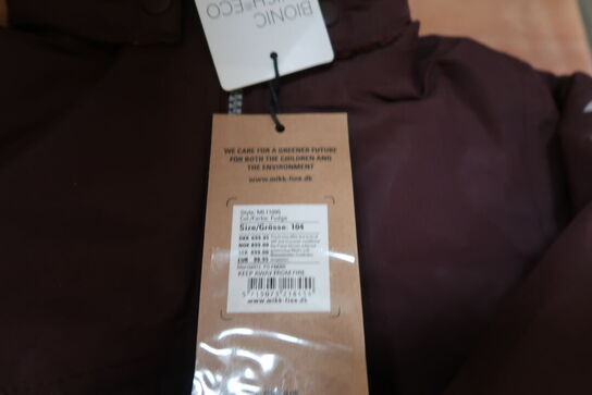 Mikk-Line Snow Girls Jacket - Fudge - Str. 104