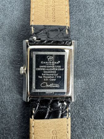 Dameur, Christina Watches Limited Edition nr. 7/100  - VVS 0,21 Carat