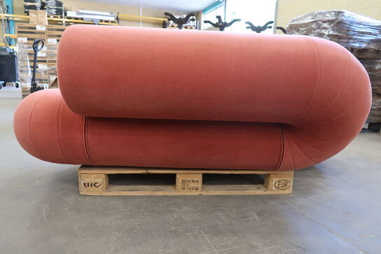Sofa DANTE "Serpentine Couch"