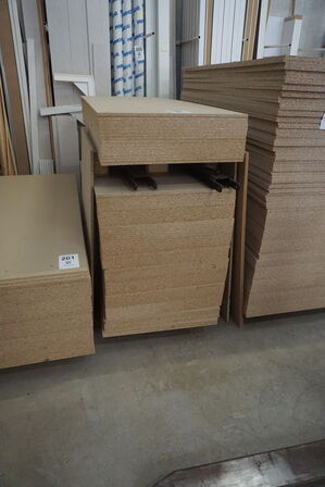 78 stk. MDF plader