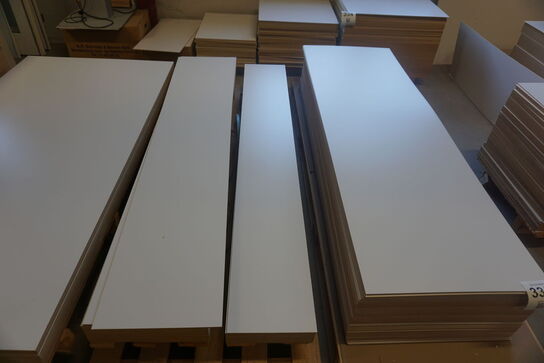 4 paller MDF/bagplader 