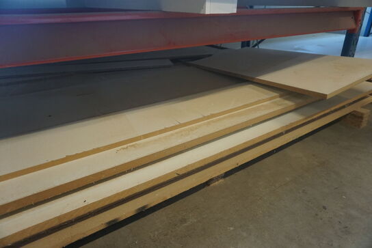 Parti krydsfiner + MDF plader 