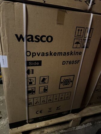 4 stk. Opvskemaskiner, Wasco D7605F