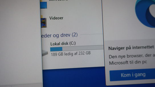 Stationær computer i5 - 16 GB RAM - 240 GB SSD - GTX 750 Ti