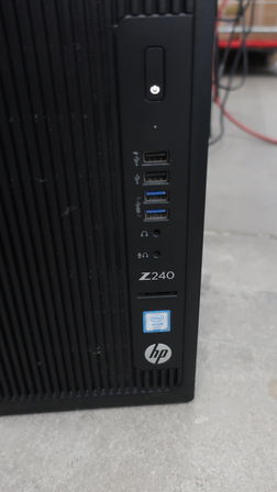 Stationær computer HP Z240 Xeon E3 - 32 GB RAM - 240 SSD - Quadro P2000