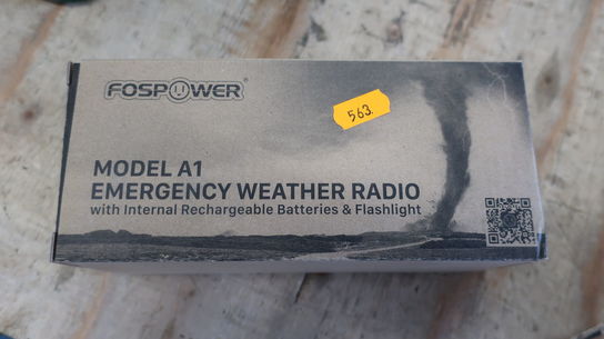 Radio Emergency Weather Radio A1