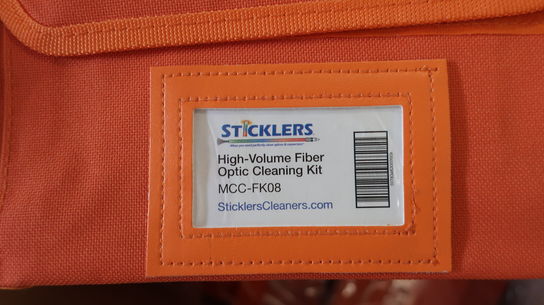 6 stk. rensesæt STICKLERS High-Volume Fiber Optic Cleaning Kit MCC-FK08